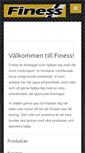Mobile Screenshot of finess.se
