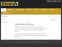 Tablet Screenshot of finess.se